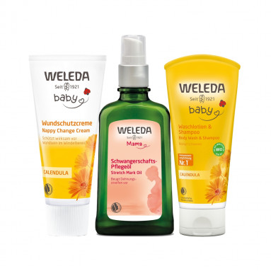 Weleda Organik Anne ve Bebek Bakım Seti: Doğanın Şefkati